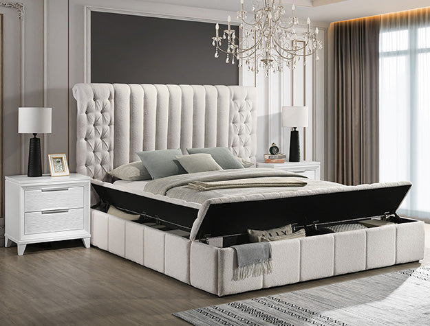 5201WH-ALL DANBURY WHITE BED